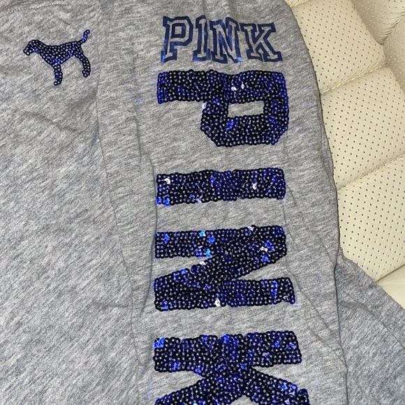 Victoria’s Secret PINK 3/4 sleeve bling shirt - Picture 4 of 5